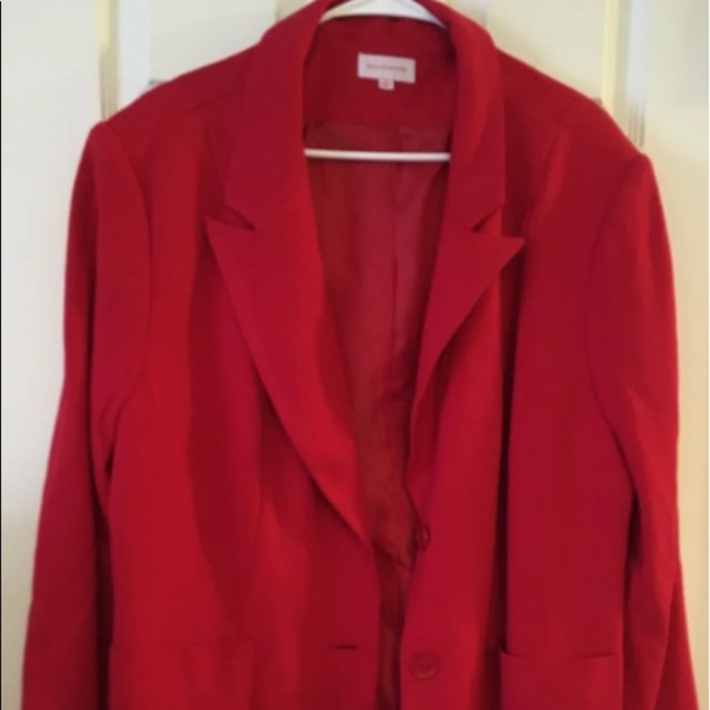 Molly & Isadora red blazer